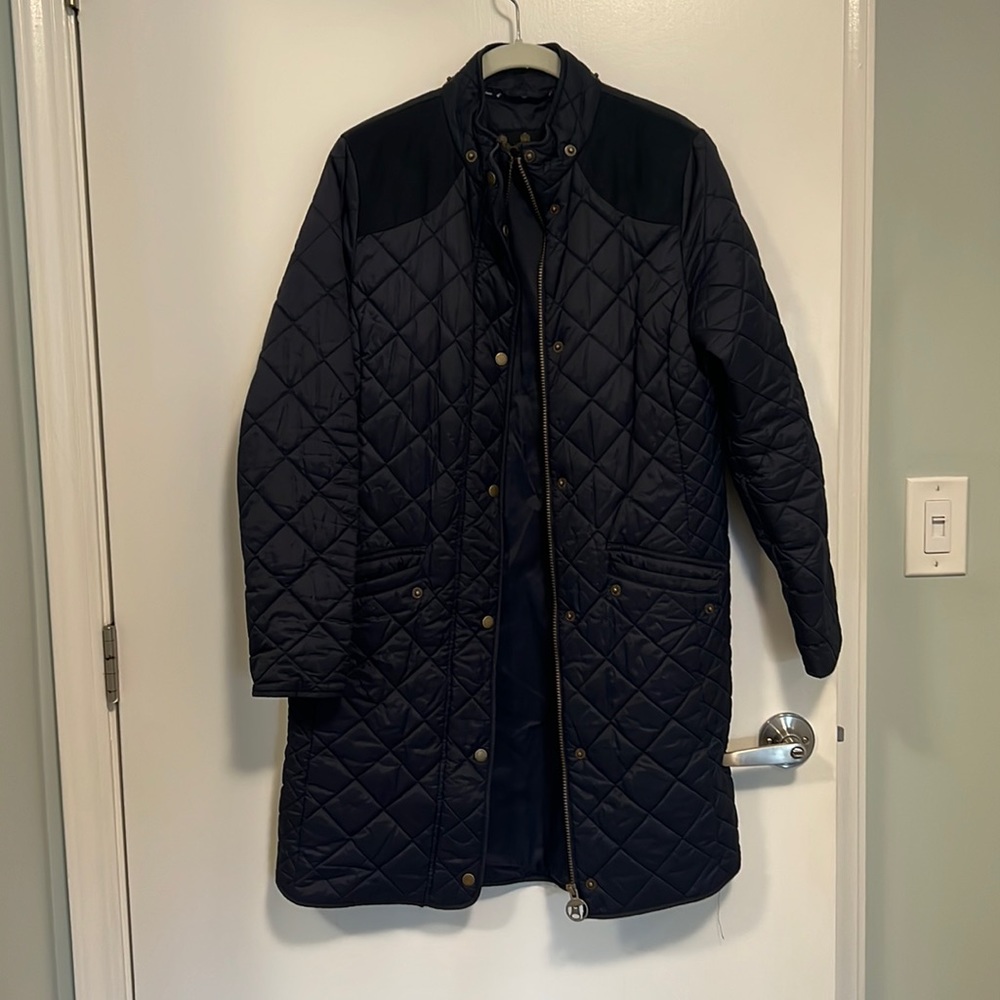 Barbour puffer coat